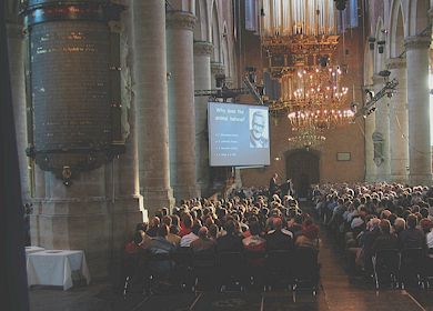 Lecture in the Pieterskerk